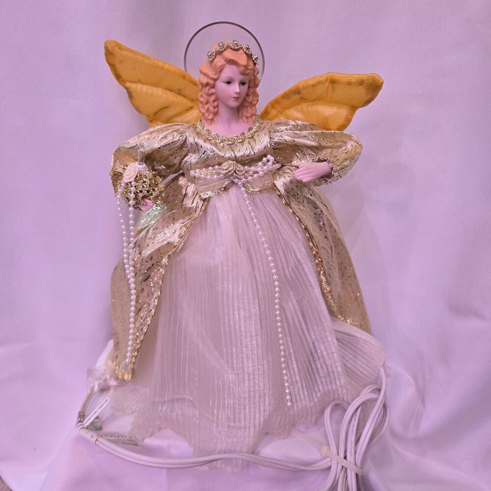 Light Up and Moving Angel Tree Topper